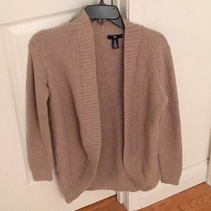 Gap open front cardigan.